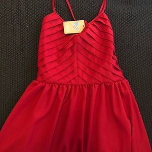 Red dress
